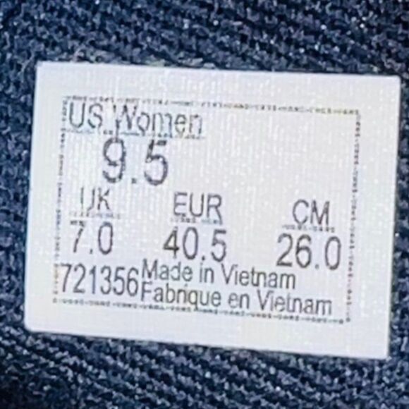 Vans Camden Deluxe Ortholite "Dark Blue" VN0A3CX0003 Women's 9.5 - Picture 10 of 11